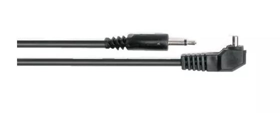Elinchrom 11088 Synchrokabel – 5 m – 3,5 mm Klinke auf PC-Stecker – für Style RX, BXRi, BRX und andere – Schwarz
