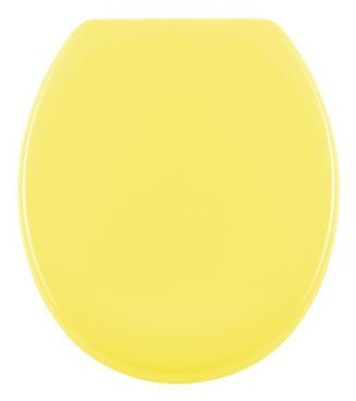 Diaqua Barbana XI – WC-Sitz – Duroplast, Gelb, mit Deckel, Soft-Close, 37,5 × 45 cm