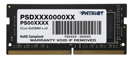 Patriot Memory Patriot Signature Line PSD48G320081S – 8 GB DDR4 SO-DIMM 3200 MHz, für Laptops
