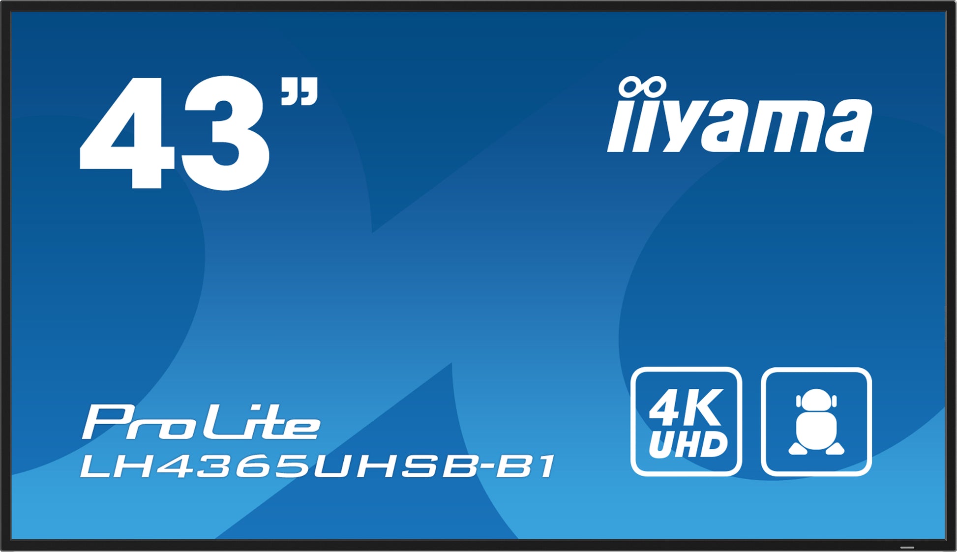 iiyama LH4365UHSB-B1 – 43" LED UHD 4K