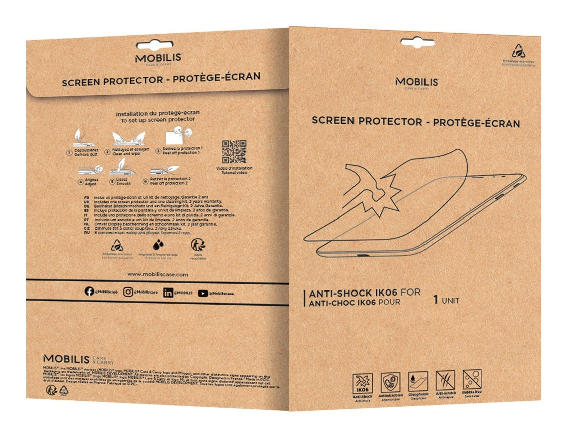 Mobilis Panzerglas für Zebra ET60–ET65 10,1" – 5H, schockresistent