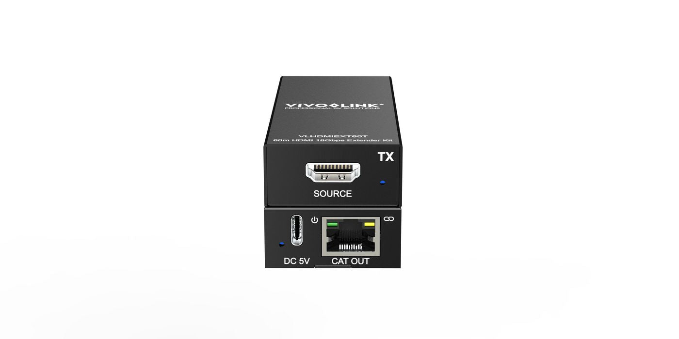 Vivolink HDMI-Extender-Set, 18 Gbit/s, bis 60 m