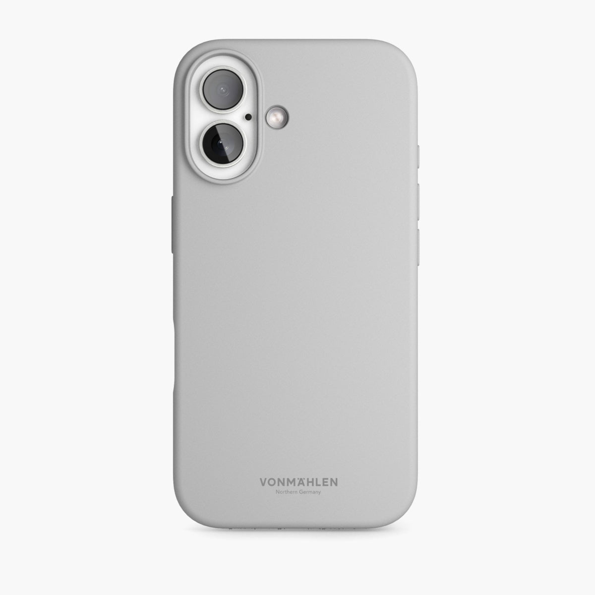 Vonmählen Backcover – für Apple iPhone 16 Plus, MagSafe, Silikon, Hellgrau