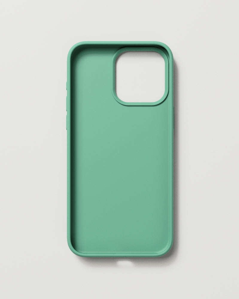 Nudient Backcover – für Apple iPhone 15 Pro Max, Silikon, Mintgrün