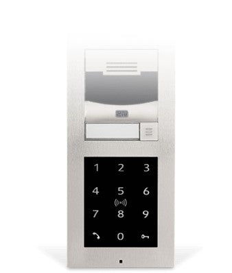 2N Zugangskontrollleser IP Verso Touch – 108×45×131 mm, schwarz
