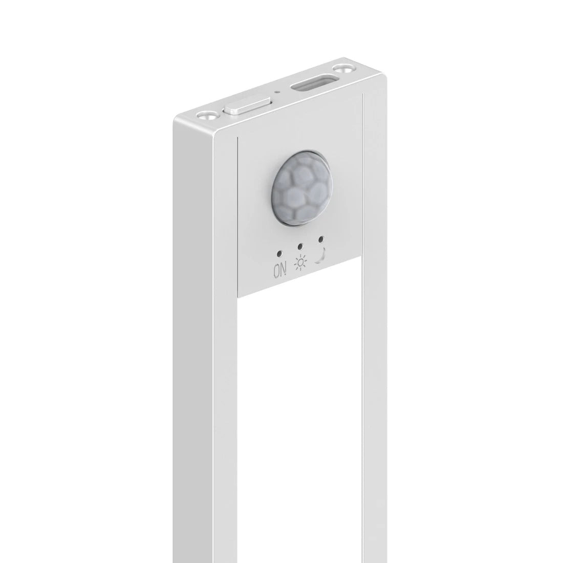 Hama Unterbauleuchte Sleek – 21 cm, 190 lm, 1,5 W, 4000 K, dimmbar, Akku, Bewegungssensor, USB, silber