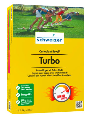 Eric Schweizer Mehrnährstoffdünger Stickstoffdünger, Certoplant Royal Turbo, 2,5 kg, Granulat – 1 Stück
