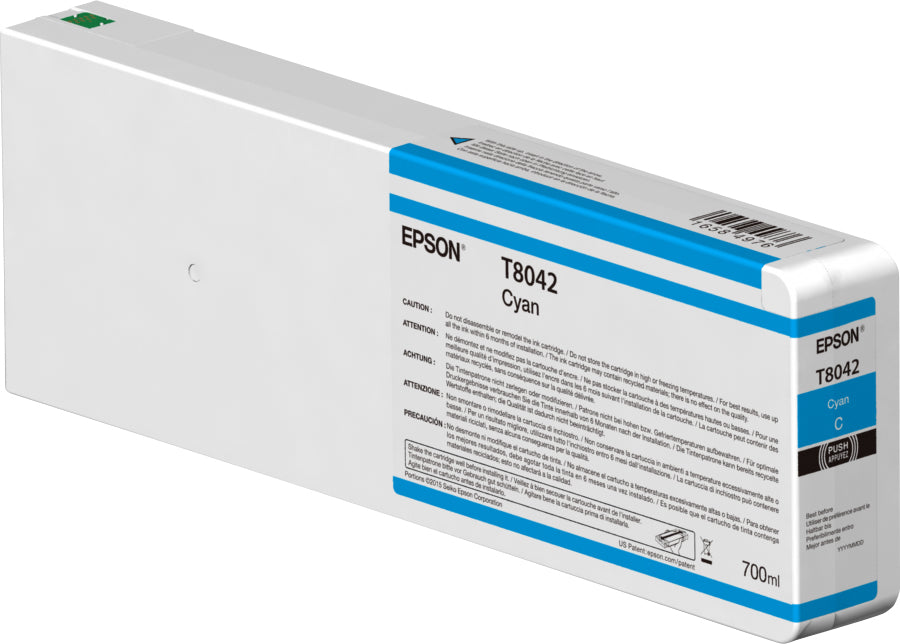 Epson T55K200 Cyan Tintenpatrone (Original) – 700 ml
