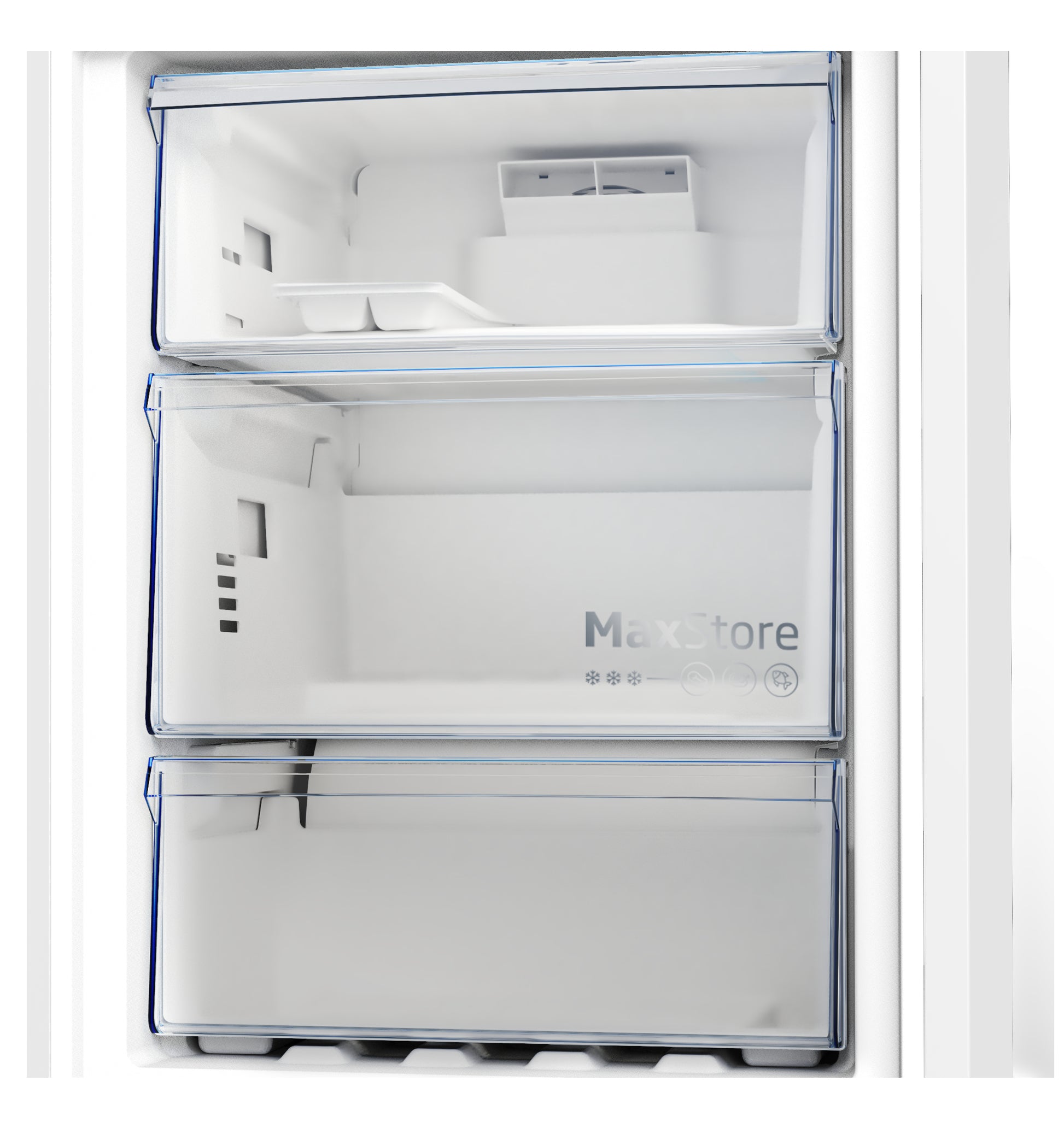 Beko Kühl-Gefrierkombination KG510 – 316 l, 230 V, Energieeffizienzklasse E, 38 dB