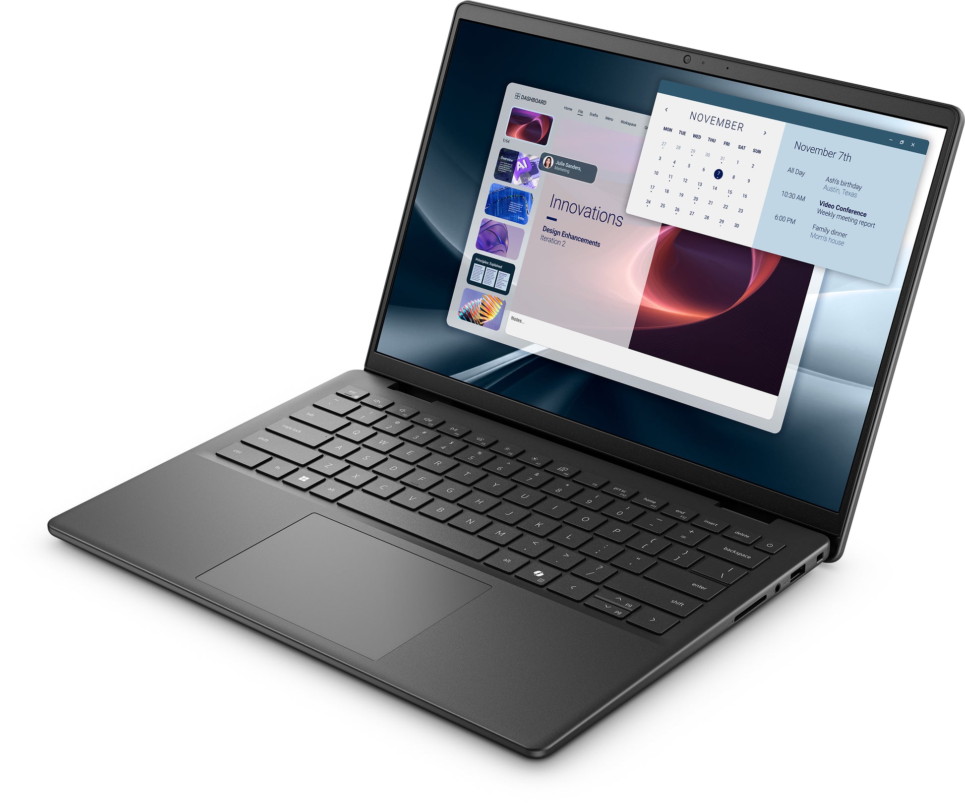 Dell Pro 14 Essential PV14255 Laptop – Wi‑Fi, Bluetooth – Netzstrom 100–240 V – 314 × 226,2 × 19,9 mm