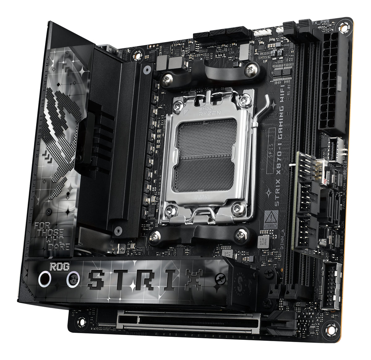 ASUS ROG STRIX X870-I GAMING – Mainboard – Sockel AM5, AMD X870, mini-ITX, DDR5