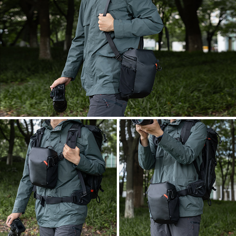 PGYTECH P-CB-257 Toploader-Koffer – Cordura (PA) mit PU-Beschichtung – Schwarz