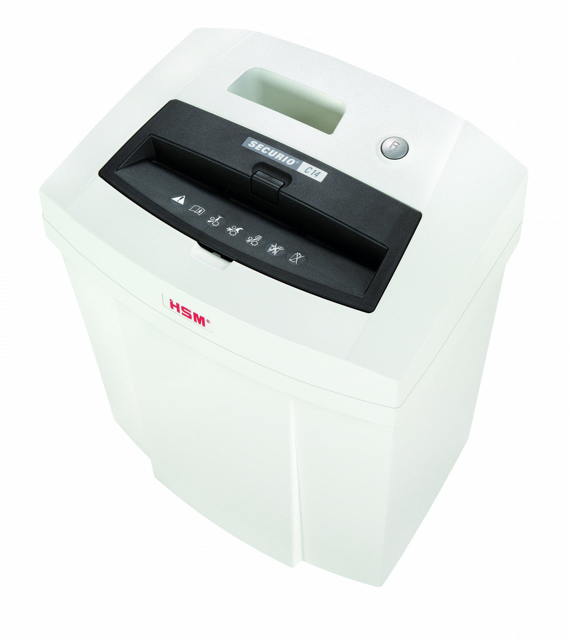 HSM Securio C14 – Aktenvernichter, DIN P-4, Partikelschnitt 4 × 25 mm, 6 Blatt, 20 l