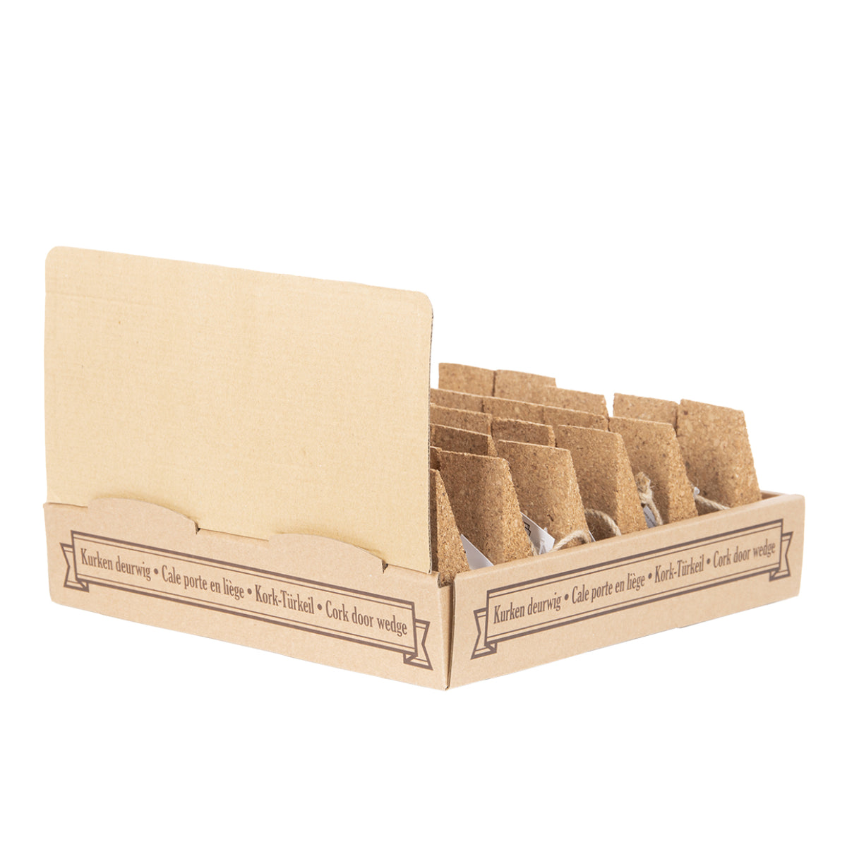 Esschert Design Türstopper – Kork – Braun – 45 × 45 × 50 mm