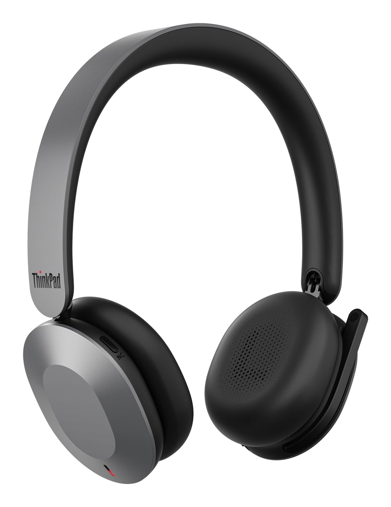 Lenovo 8550 Aura Edition Office-Headset – On-Ear, Stereo, BT, ANC, MS Teams zertifiziert, mit USB-C-Dongle