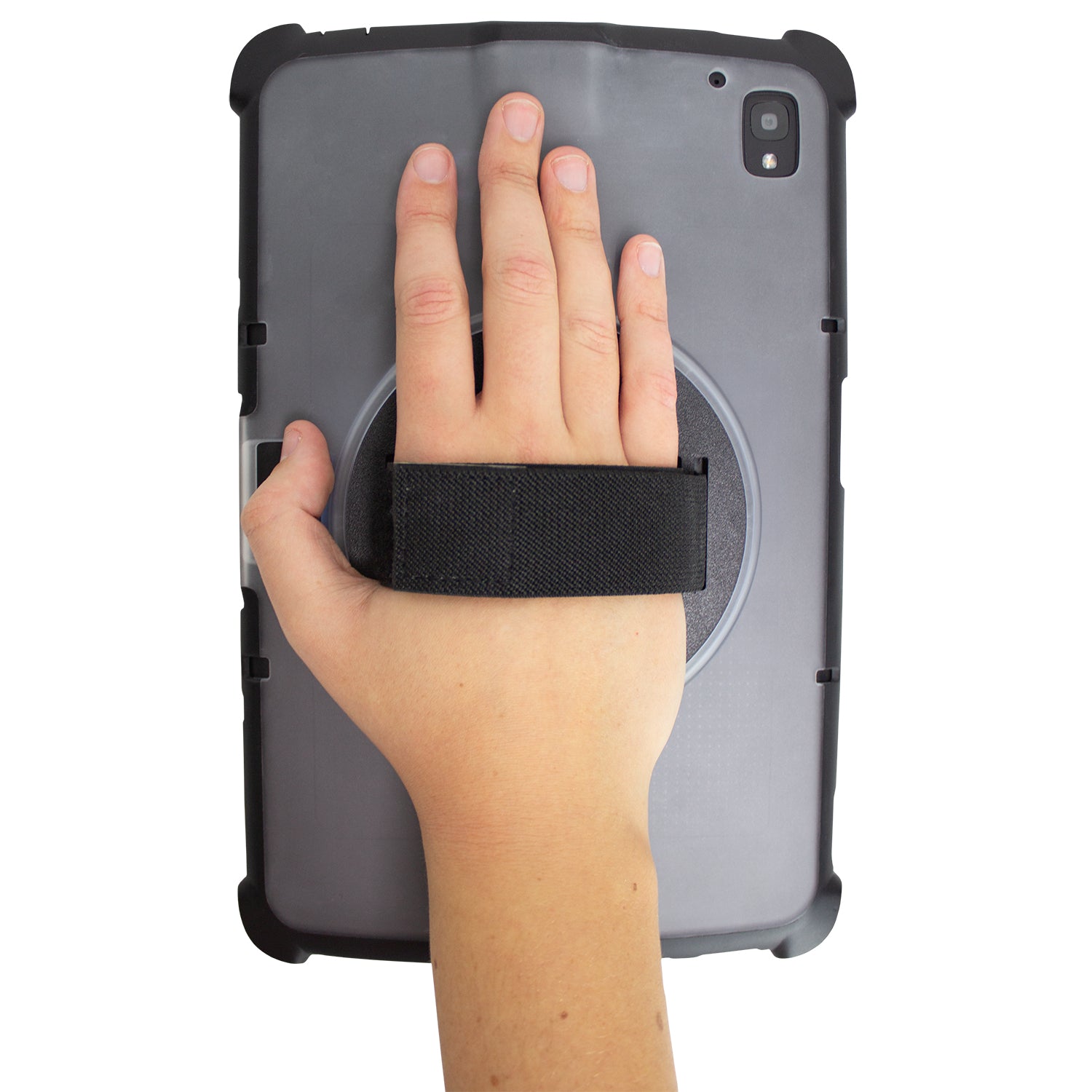InfoCase Tablet-Hülle für Zebra ET40/45 8" – Schwarz/Transparent