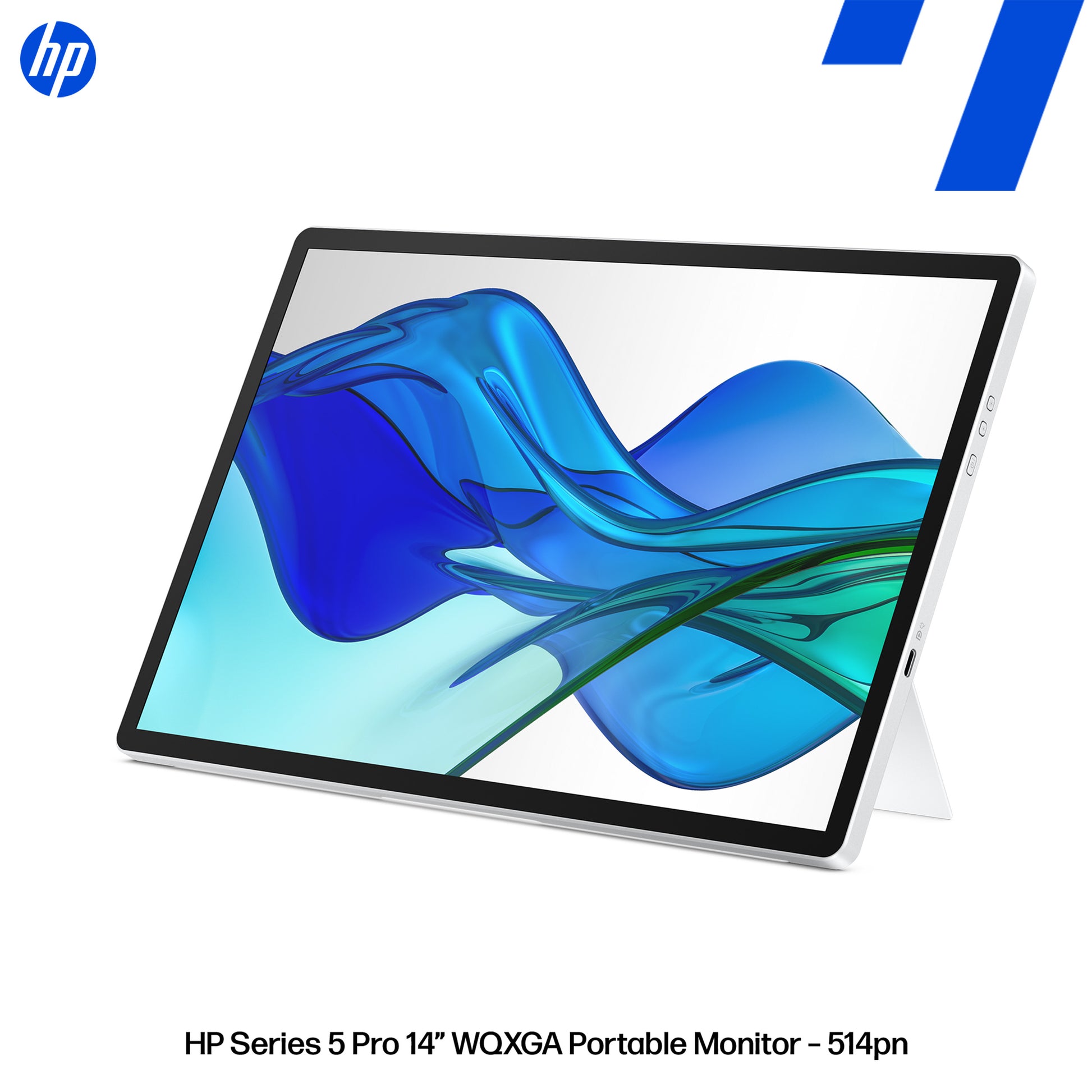 HP Series 5 Pro 514Pn – 14", 2560 × 1600, IPS Schwarz, USB-C 65 W
