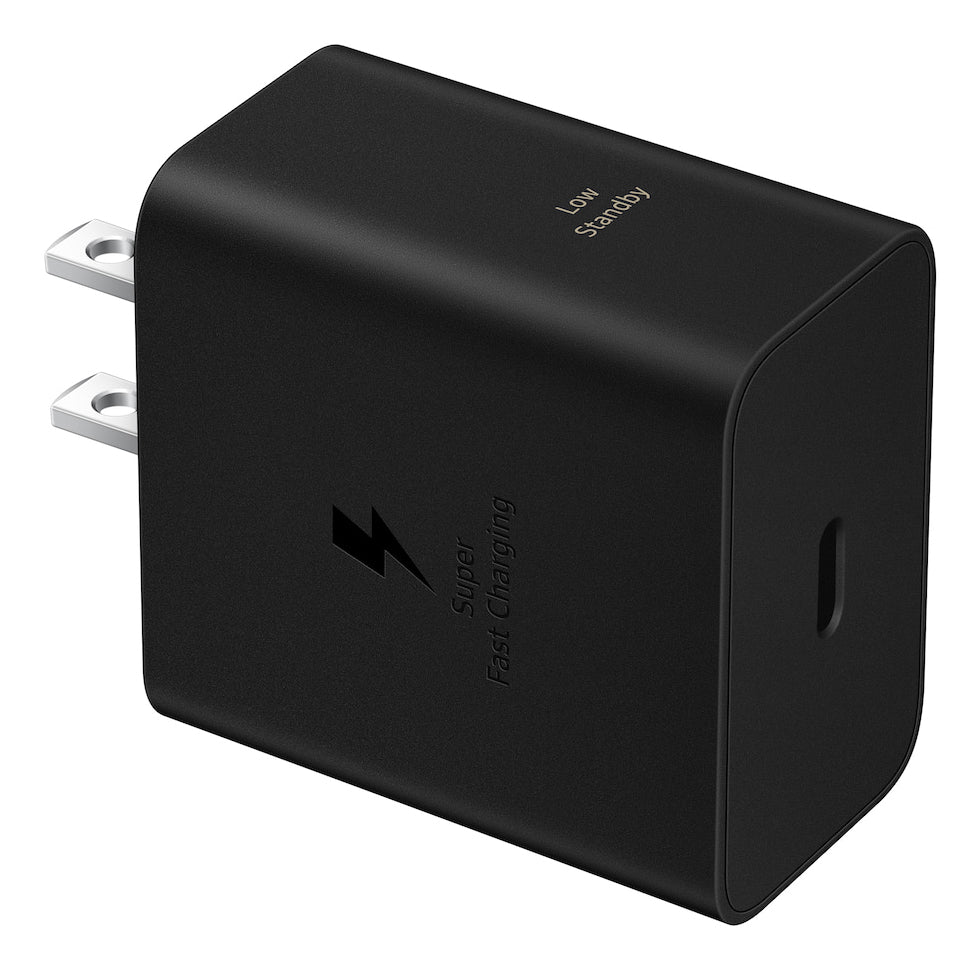 Samsung USB-Ladegerät 60 W – USB-C×1 – Schnellladung – für Laptop, Smartphone, Tablet – schwarz