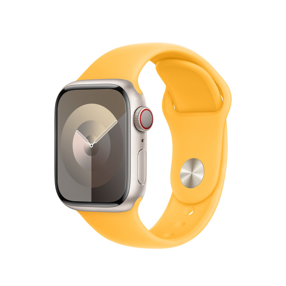 Apple Sportarmband, Warmgelb, S/M, für Apple Watch 38 mm, 40 mm, 41 mm