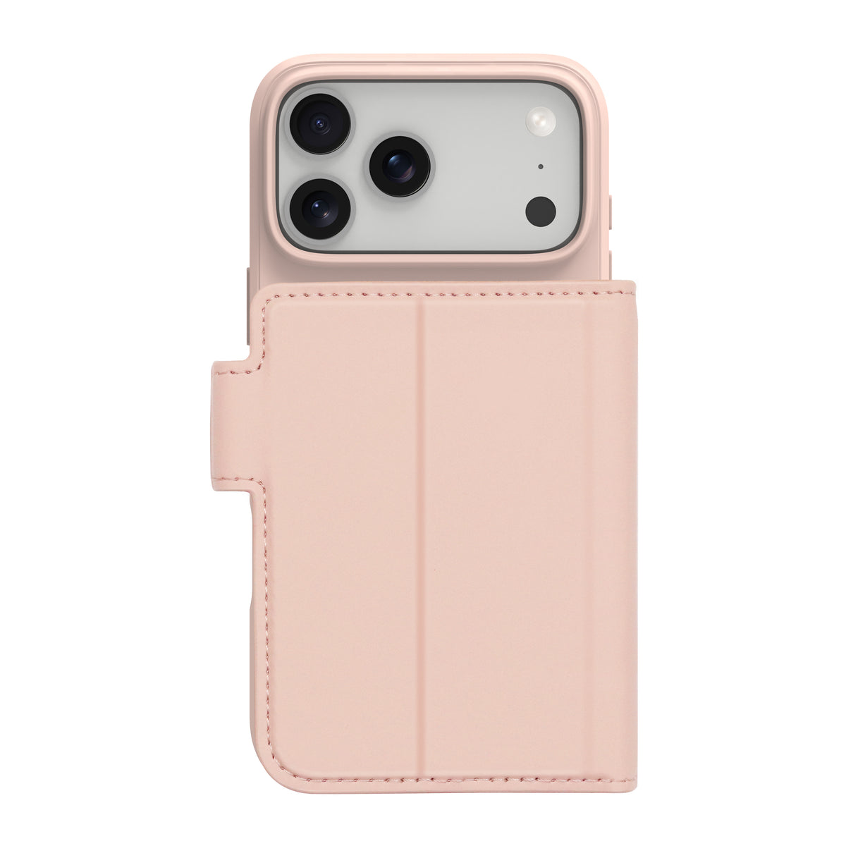 dbramante1928 Copenhagen ICON Folio – für Apple iPhone 18 Pro Max / 17 Pro Max, Leder, Pink Sand