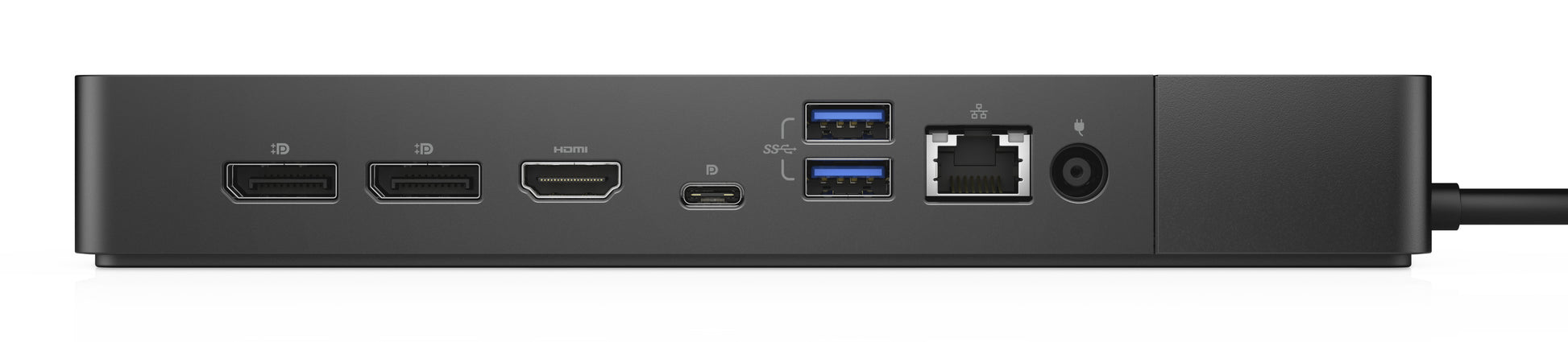 DELL Dockingstation – USB-C, 2× DP, 1× HDMI, 3× USB-A, 2× USB-C, 130 W PD, GbE, für Windows/Linux
