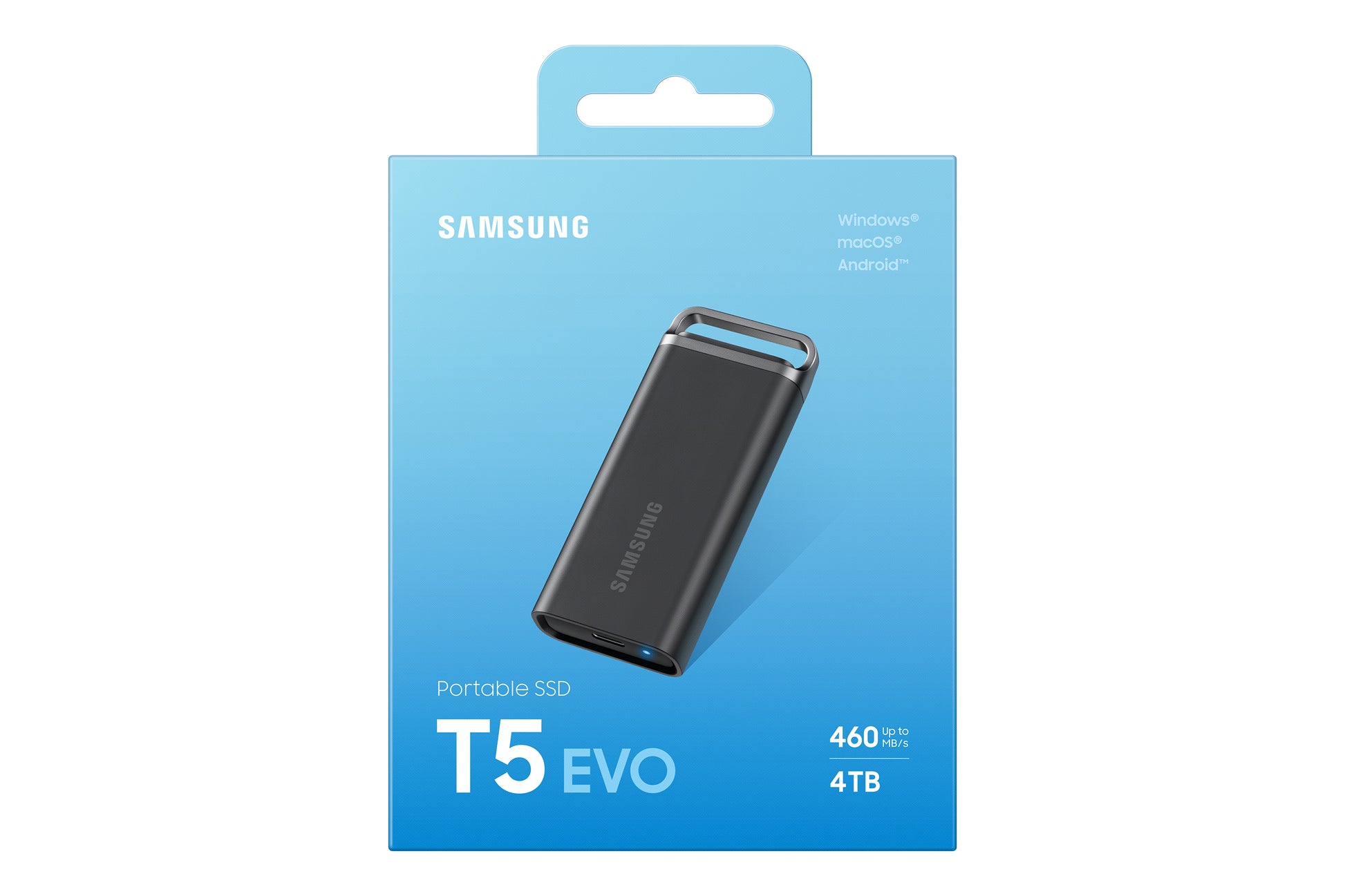 Samsung MU-PH4T0S Speichergerät – 4 TB, USB 3.2 Gen 1, Hardwareverschlüsselung