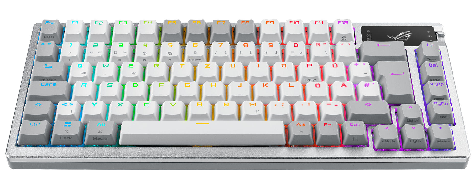 ASUS ROG Azoth – Tastatur, für Windows, Mac, weiss