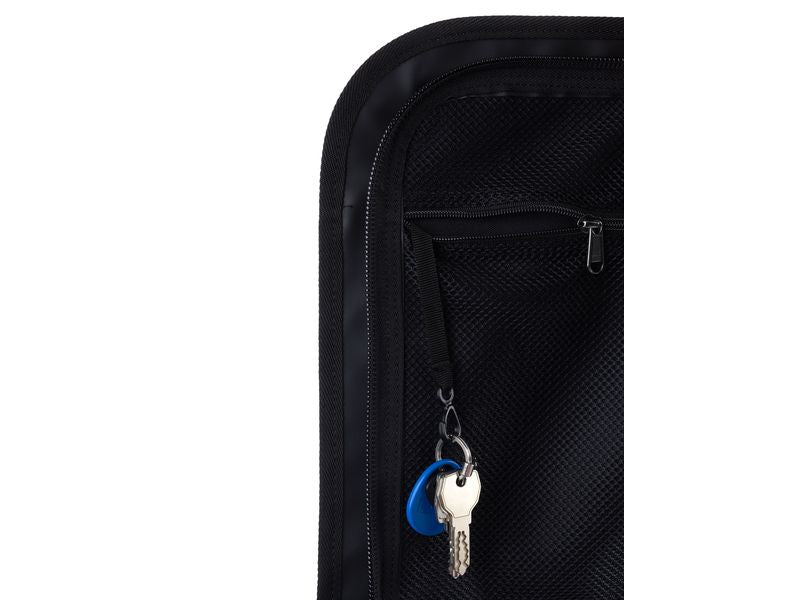 KOOR Sporttasche Sooma – 50 l, aus rPET, schwarz, 37 × 40,5 × 60,5 cm