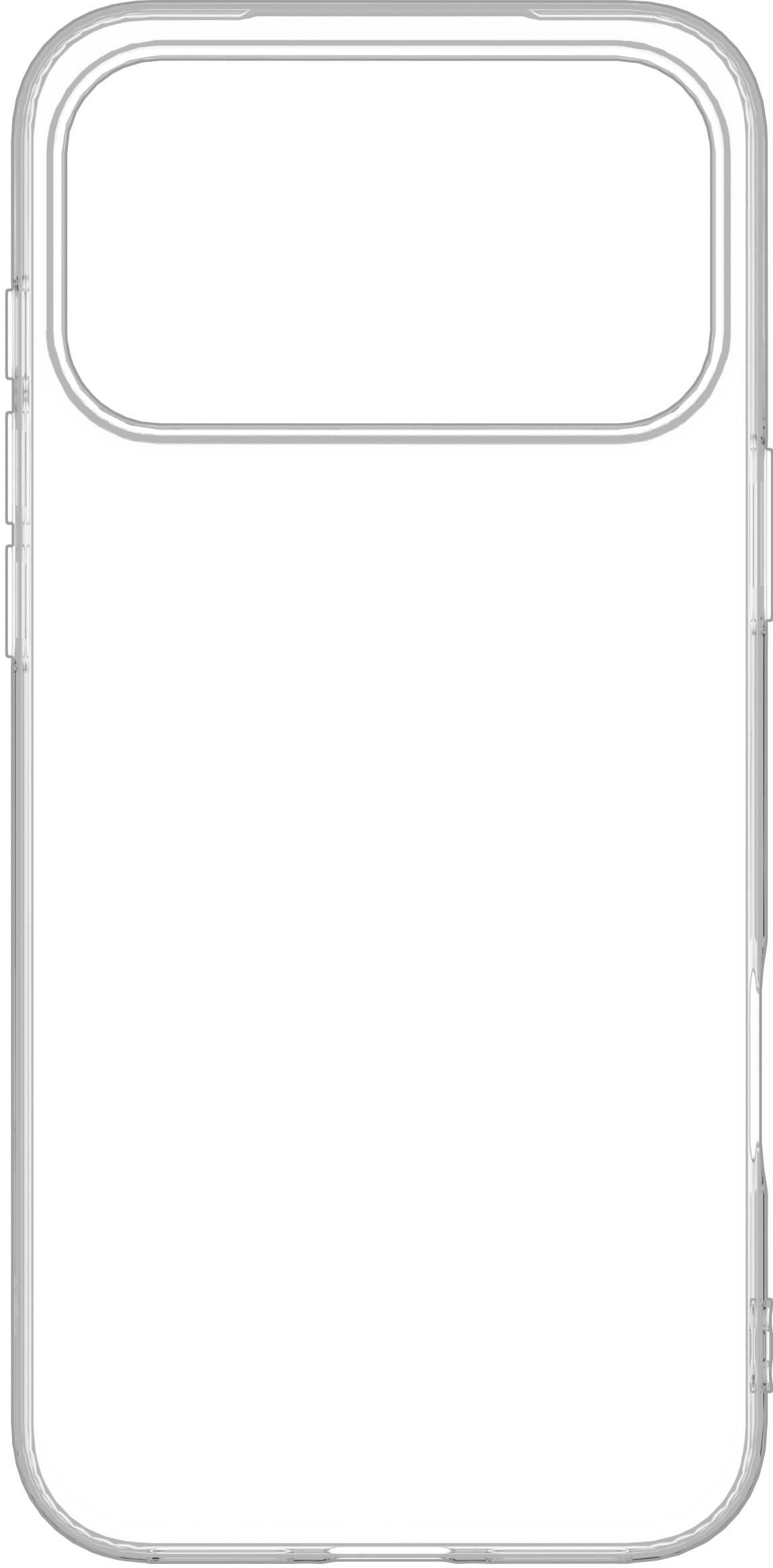 eSTUFF INFINITE (GRS) VIENNA Backcover – für Apple iPhone 17 Pro Max, TPU, Transparent, bis 1,2 m sturzsicher