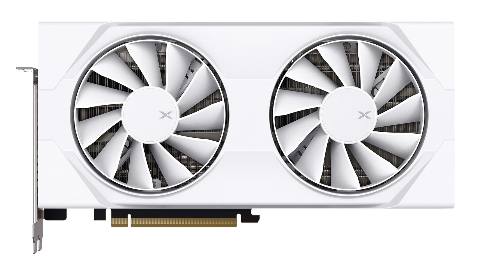 XFX Radeon RX 9060 XT – Grafikkarte – 8 GB GDDR6, PCIe 5.0 x16, 2×DP, 1×HDMI 2.1, 2 Lüfter, Weiss
