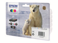 Epson Tintenpatronen-Multipack T2616 BCMY, CMYK, 4er-Pack