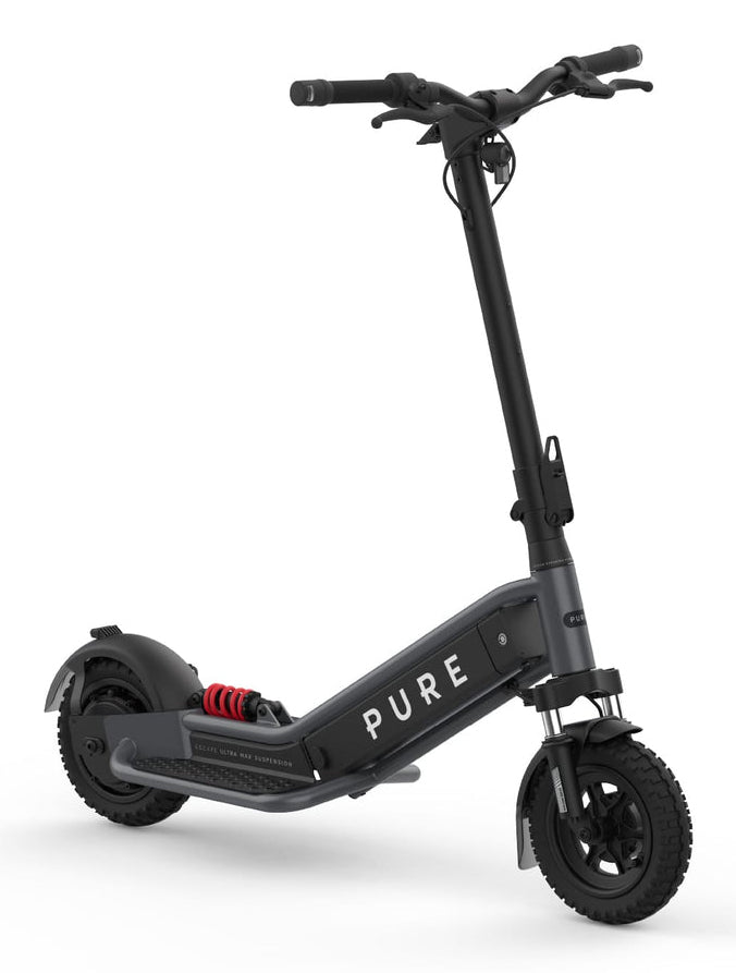 Pure Electric Escape Ultra Max Suspension – E-Scooter – 1900 W, 10", 25 km/h, Reichweite bis 75 km, 468 Wh