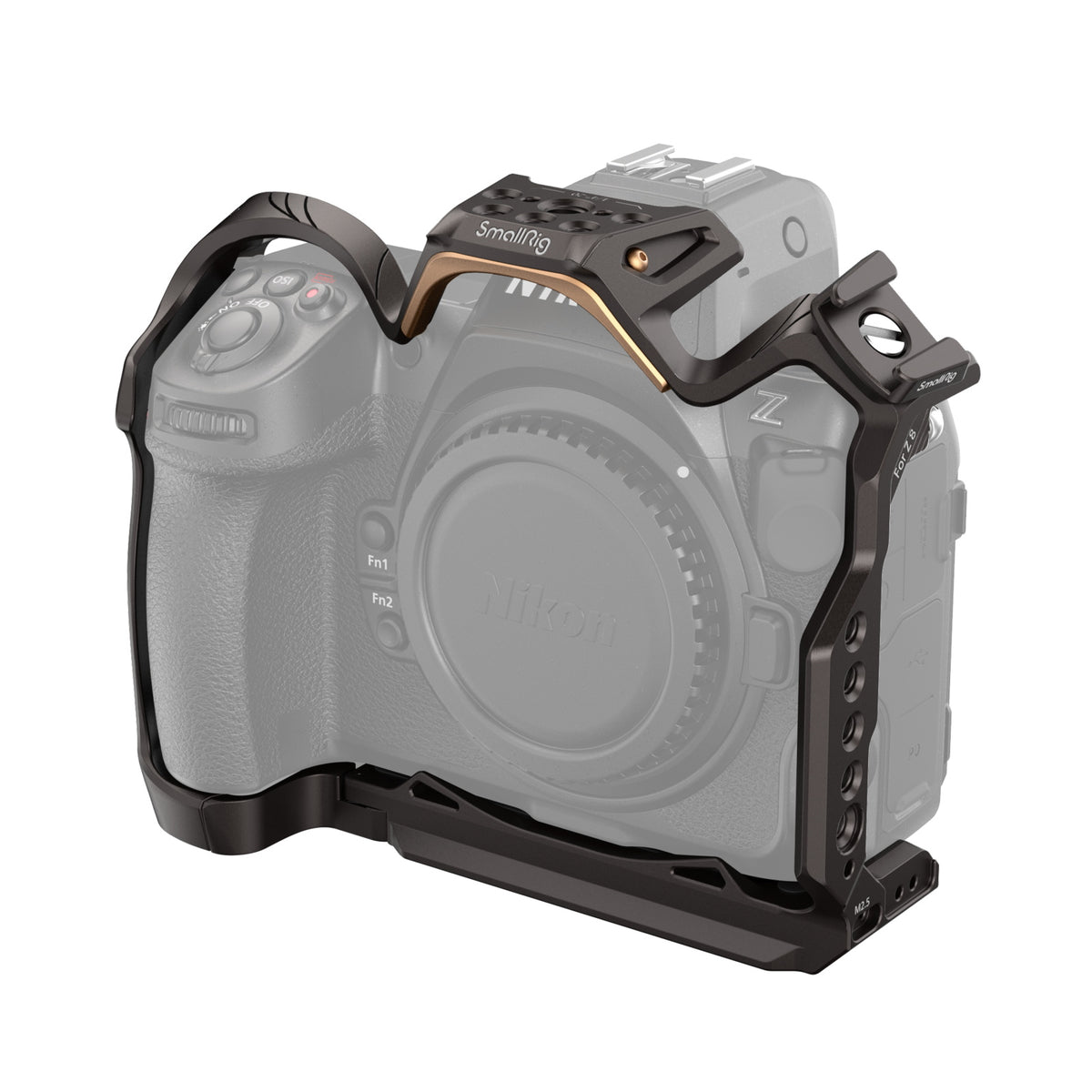 SmallRig Night Eagle Cage 4316 – für Nikon Z 8 – Dunkelgrau – 58,9 × 130,5 × 61,5 mm, 182 g