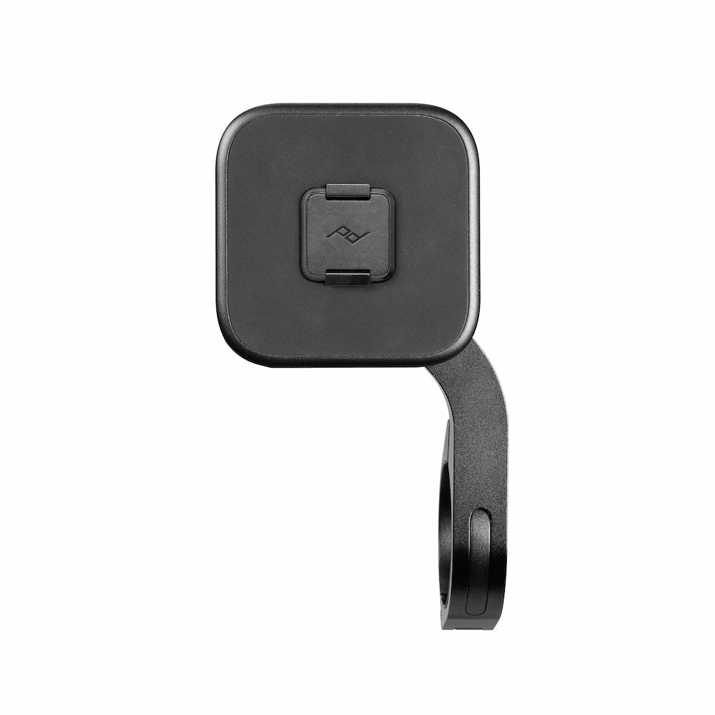 Peak Design Fahrradhalterung, Schraubbefestigung, horizontal/vertikal, wetterfest – für Smartphone – Schwarz