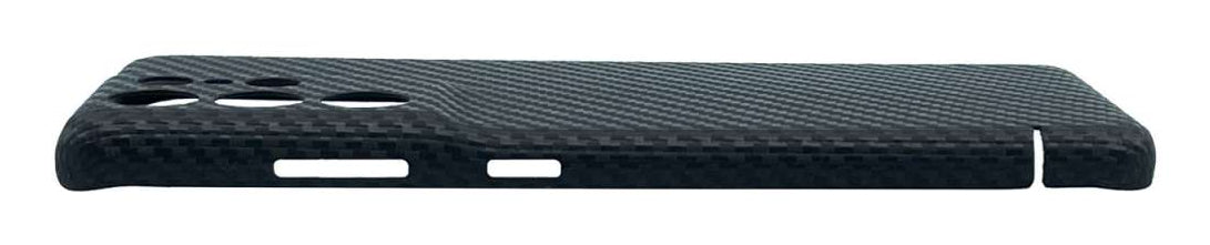 Nevox – Backcover CarbonSeries – für Samsung Galaxy S25+ – schwarz – Karbonfaser – Magnetverschluss