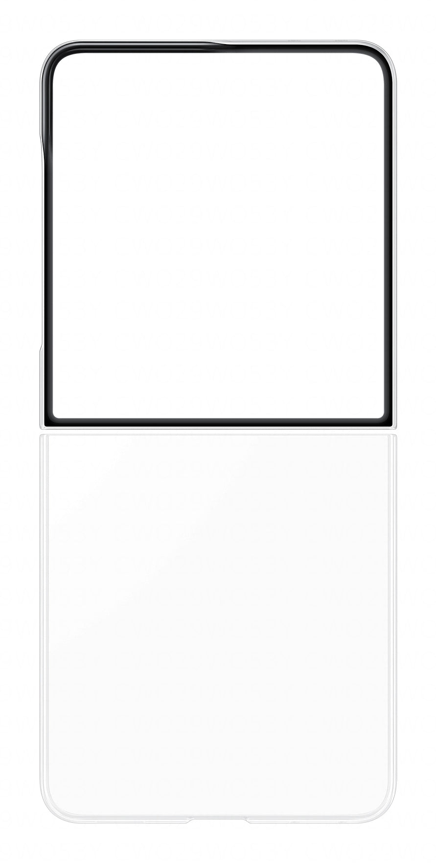 Samsung Backcover – für Samsung Z Flip8, Transparent
