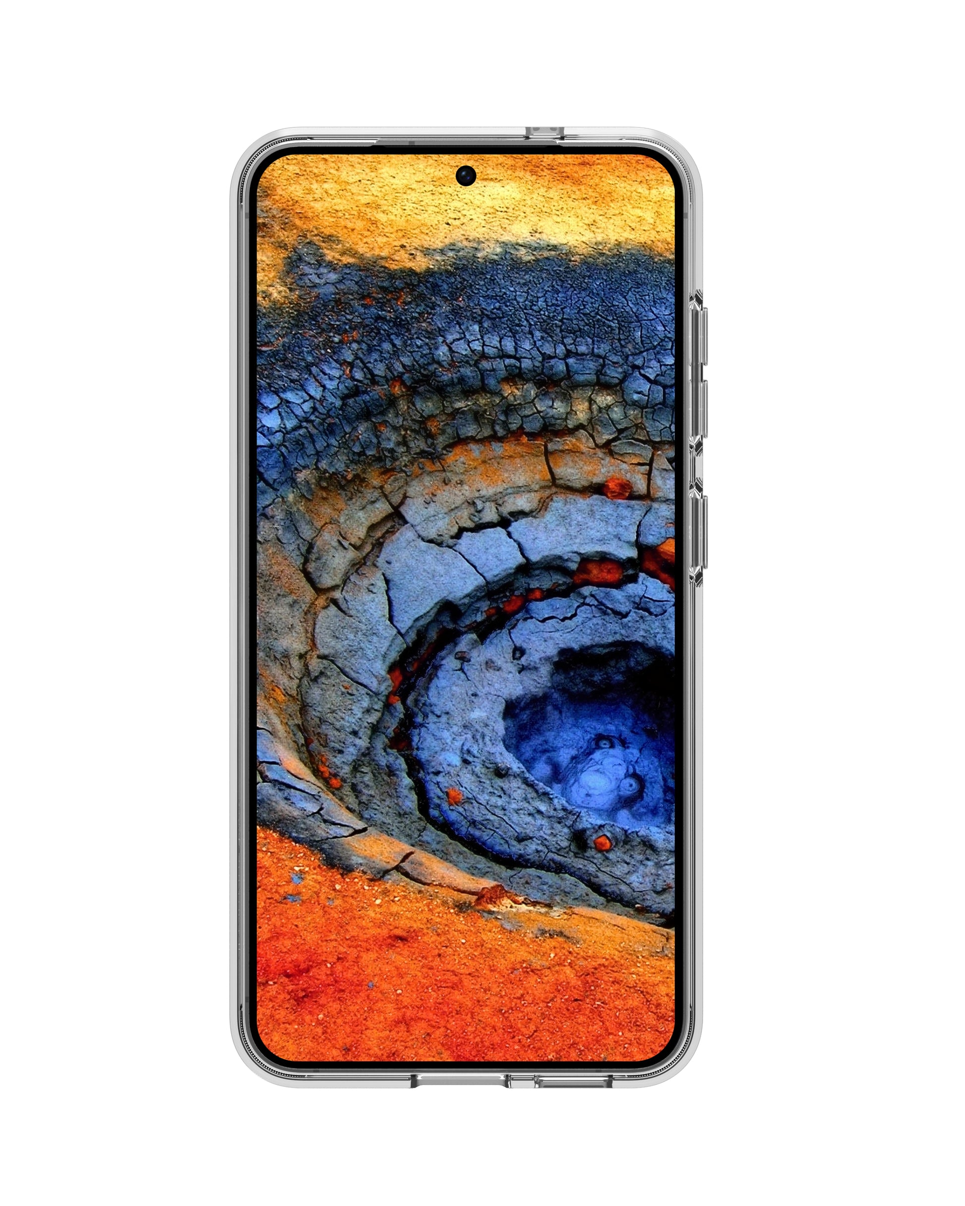dbramante1928 Greenland Pro Qi2 Backcover – für Samsung Galaxy S25, Transparent, bis 1,2 m sturzsicher