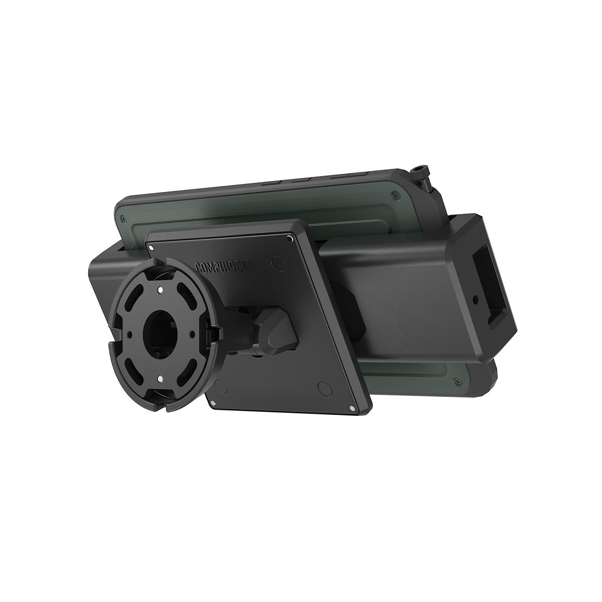 Compulocks Tablet-Wandhalterung – für robuste Tablets 7–13", neigbar – Schwarz