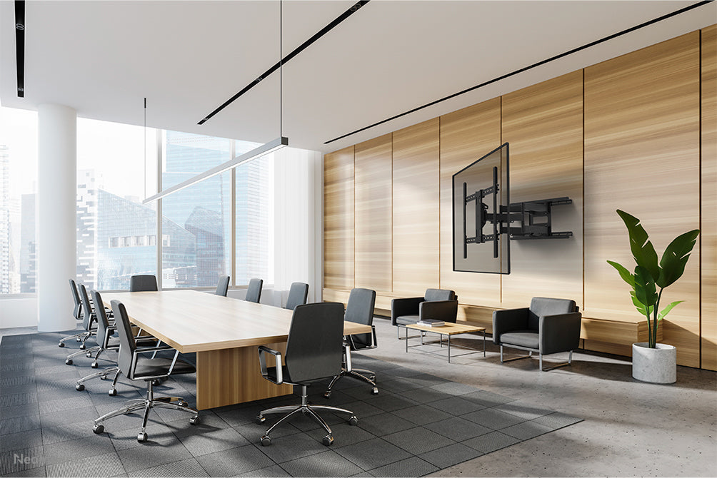 Neomounts WL40S-950BL18 – Wandhalterung, Full-Motion, für 55–110", VESA 300×200–800×600, bis 125 kg