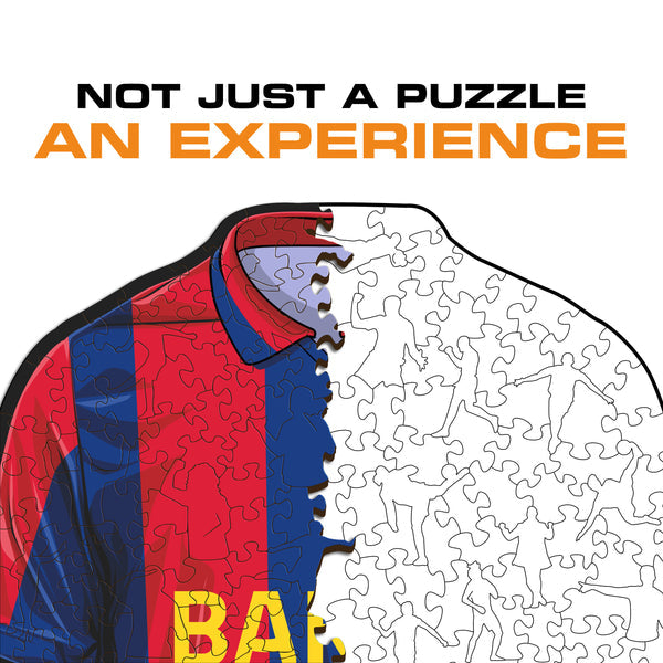 Iconic Puzzles FC Barcelona - Trikot - Logikspiel, ab 10 Jahren