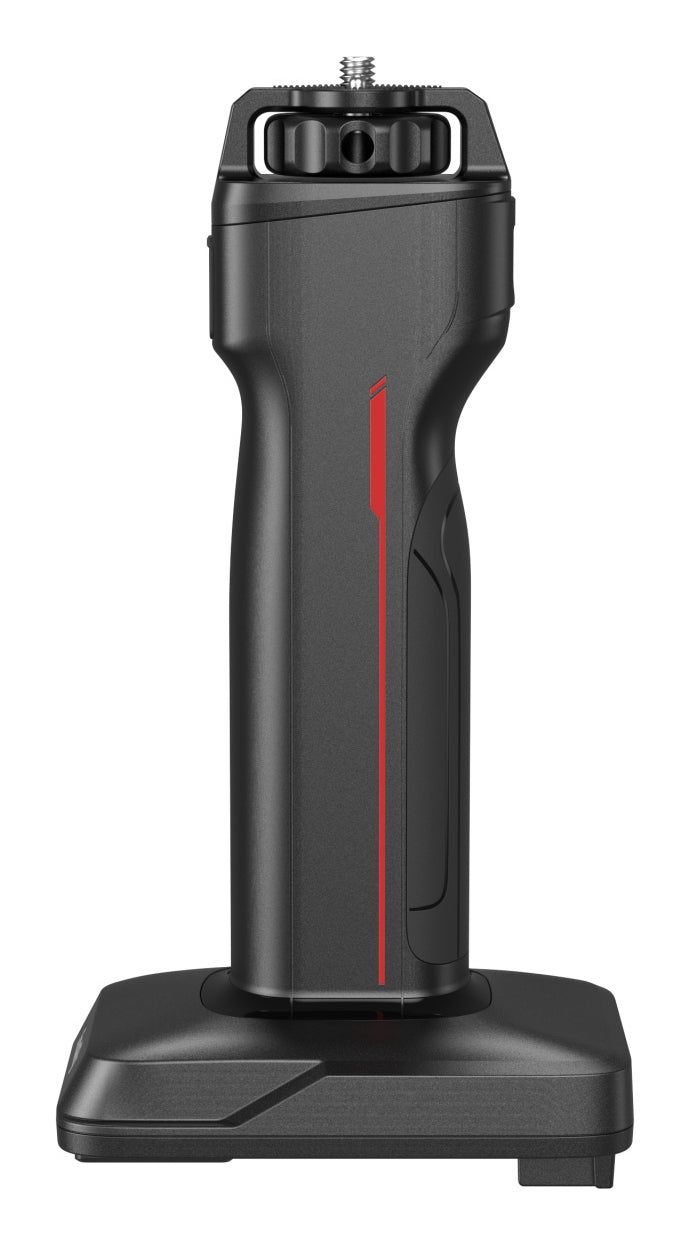SmallRig SH01 Batteriegriff mit Ladefunktion – für V-Mount-Akkus – 100 W, 100 × 190 × 75 mm – Schwarz/Rot