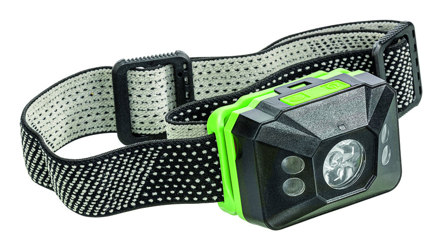 Steffen Stirnlampe 210 sz – 210 lm, 100 m, IPX4, Laufzeit 2–3 h – Schwarz