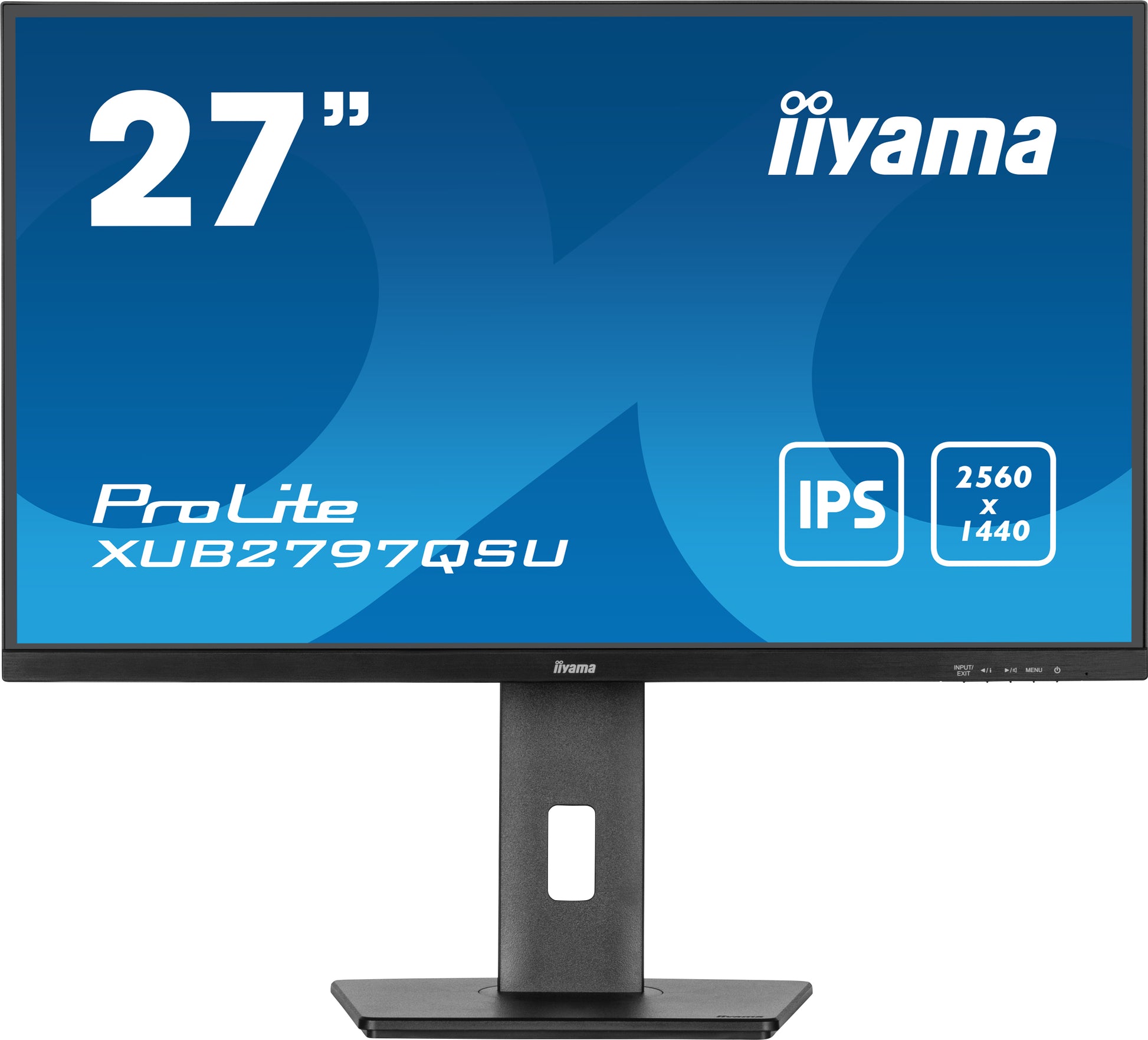 iiyama ProLite XUB2797QSU-B2 – 27", 2560 × 1440 (WQHD), IPS, 100 Hz