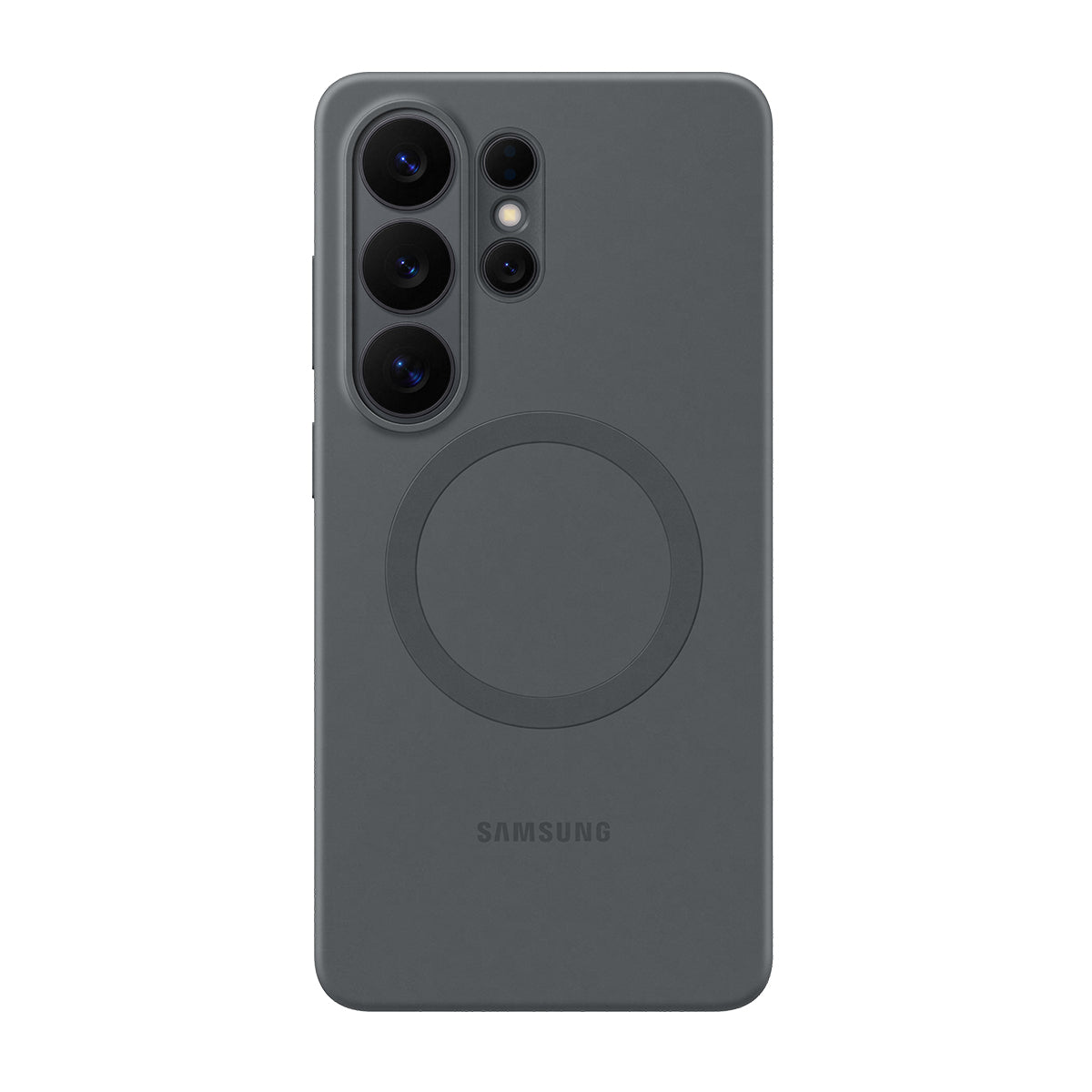 Samsung Silikon Magnet Hülle Holster – für Samsung Galaxy S26 Ultra, MagSafe, Silikon, Schwarz