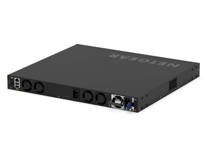 NETGEAR GSM4328-100AJS – Managed Switch – 24×GbE, 4×SFP+, L3, PoE+ 648 W, 1U