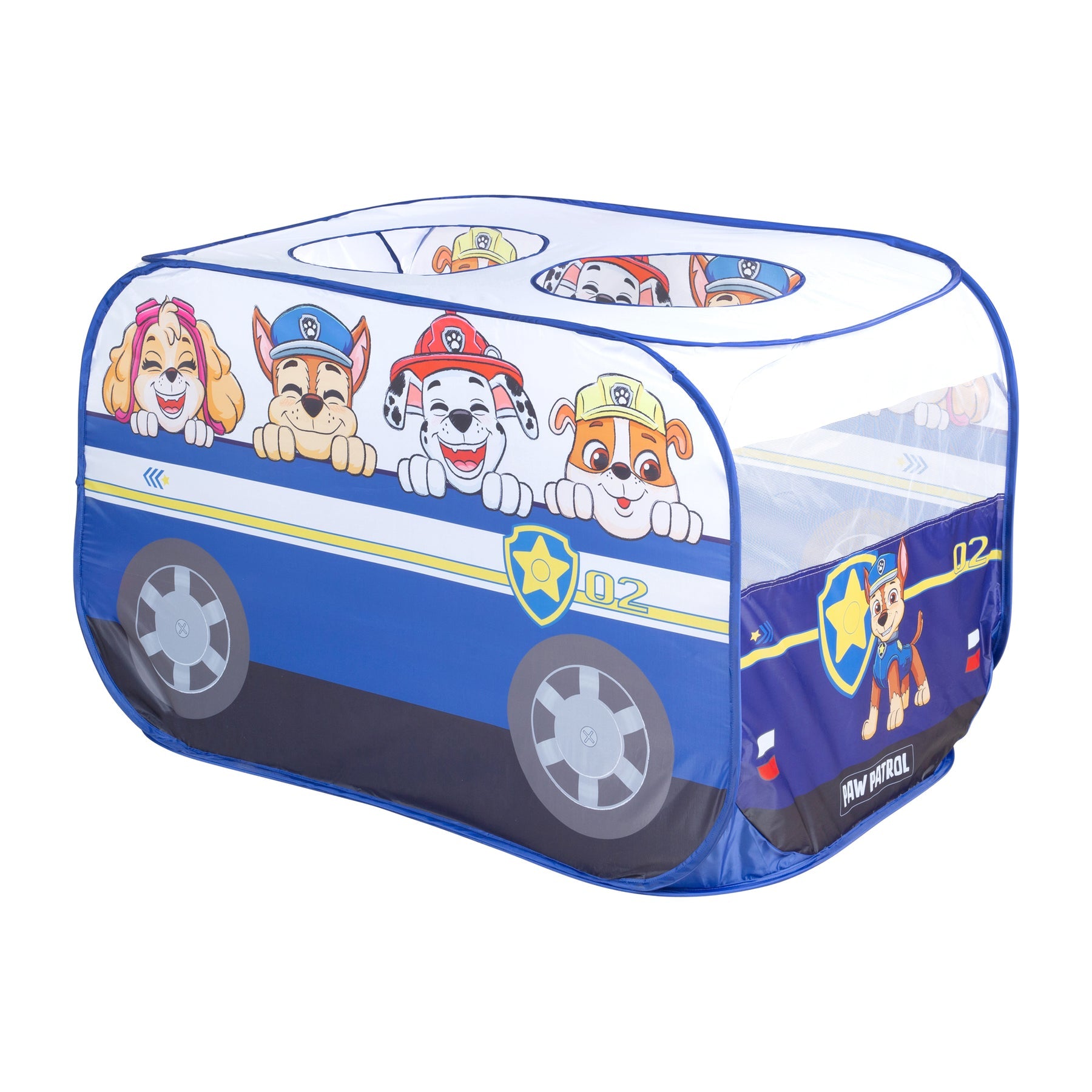 roba Spielzelt Paw Patrol – 120 × 75 × 75 cm – ab 2 Jahren – Polyester, mehrfarbig