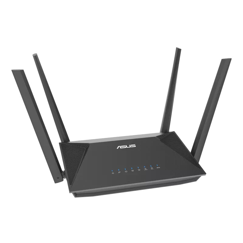 ASUS RT-AX52 – WLAN-Router – Wi-Fi 6 Dual-Band (2,4/5 GHz), 1,2 Gbit/s