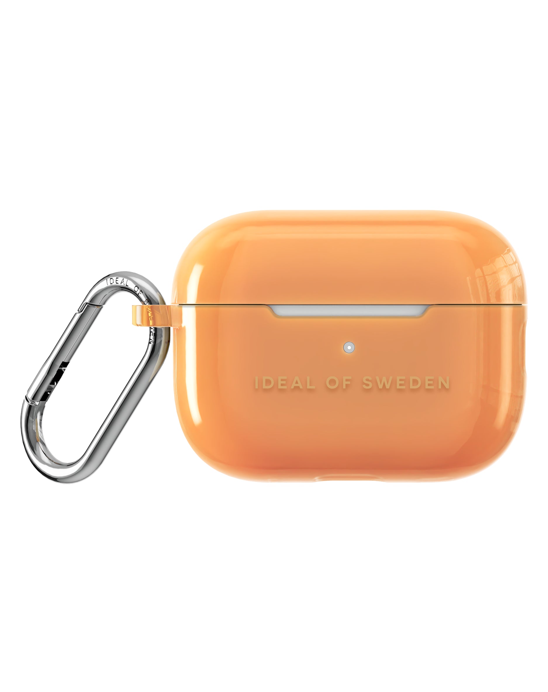 iDeal of Sweden Orange Spritz Clear – Schutzhülle für AirPods Pro (1. / 2. Gen.), Orange