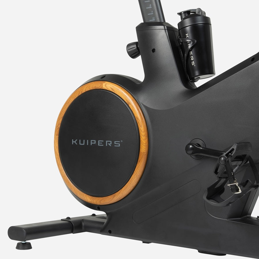 Kuipers Roller-Fahrrad-Trainer S3, 16 kg Schwungmasse, 150 kg Belastbarkeit – Schwarz