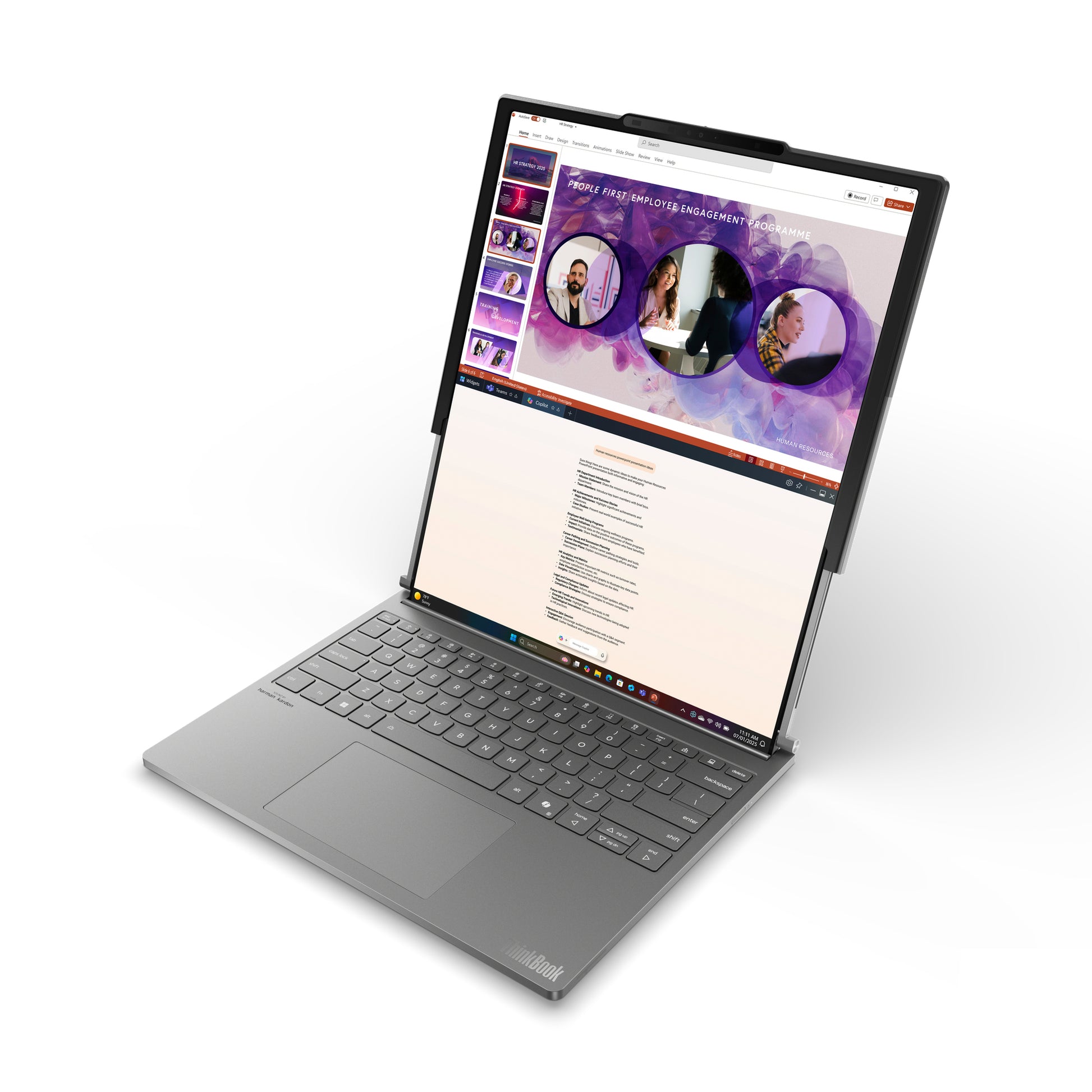 Lenovo ThinkBook Plus G6 Rollable Copilot+ – Laptop, 42,4 cm (16,7"), 32 GB, 1 TB, Windows 11 Pro